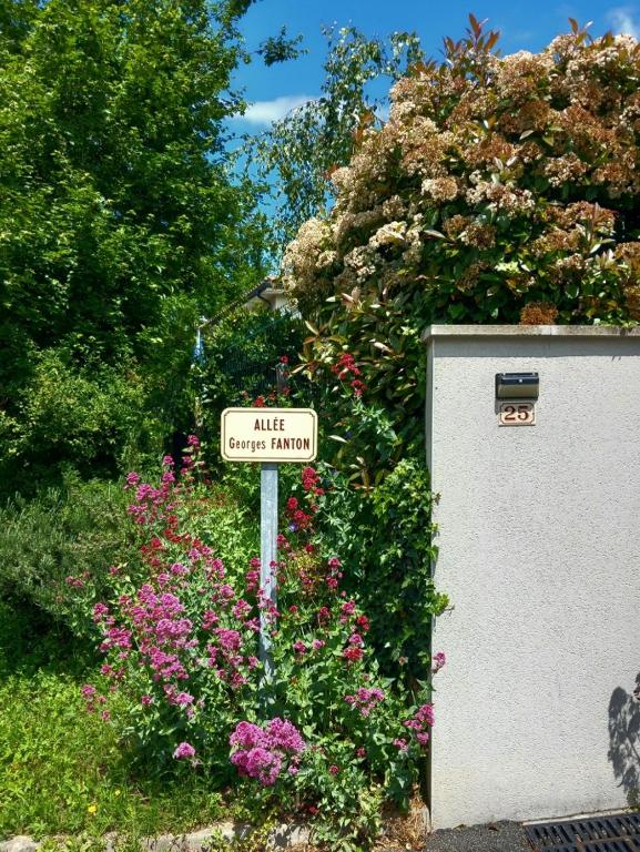 Zahrada ubytování L'Olivier