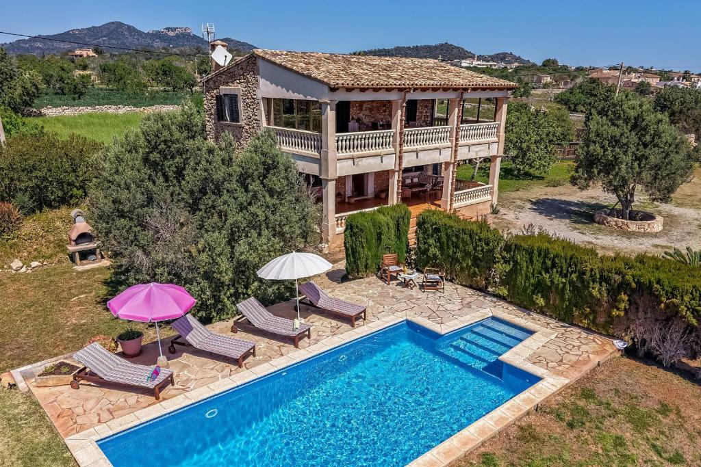 Γενική θέα στο βουνό ή θέα στο βουνό από  αυτή η εξοχική κατοικία