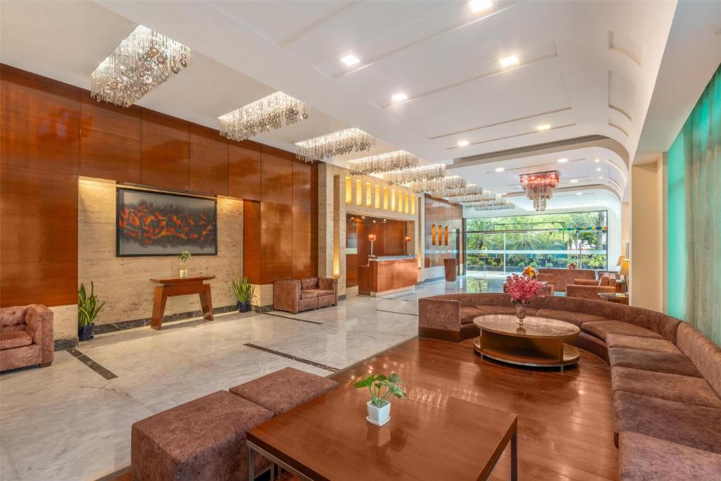 Posezení v ubytování Park Inn Gurgaon