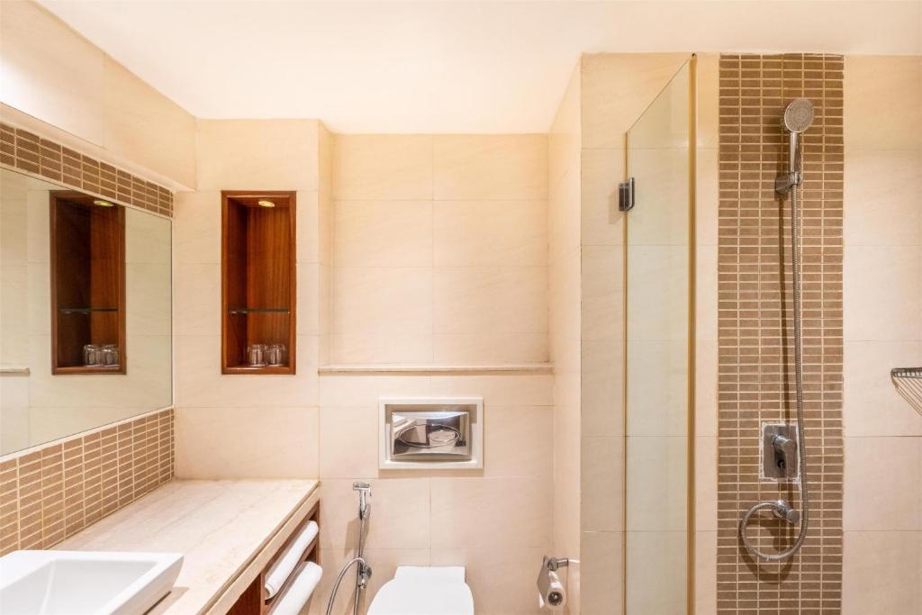 Koupelna v ubytování Park Inn Gurgaon