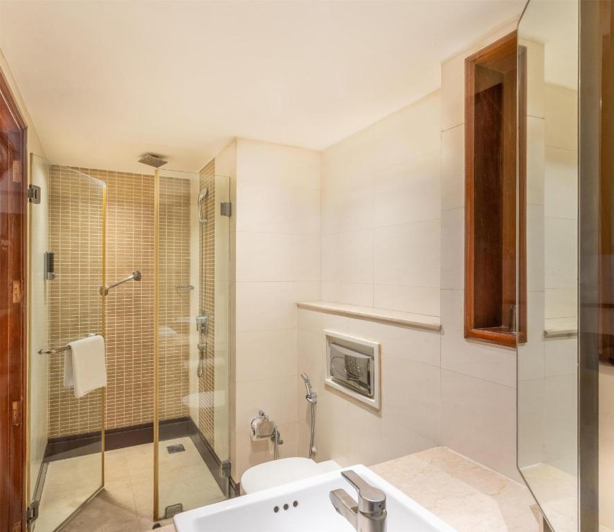 Koupelna v ubytování Park Inn Gurgaon
