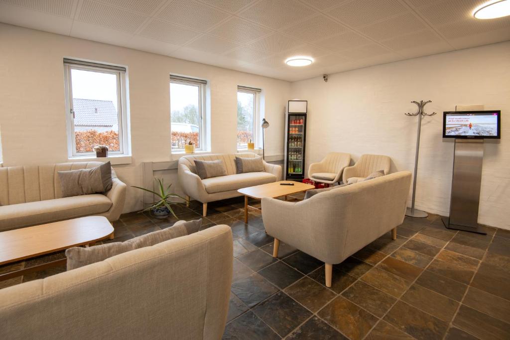 Posezení v ubytování Hotel Korning