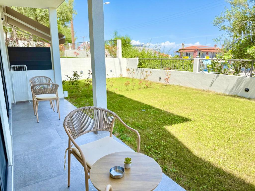 Balkón nebo terasa v ubytování Malka Premium Suites