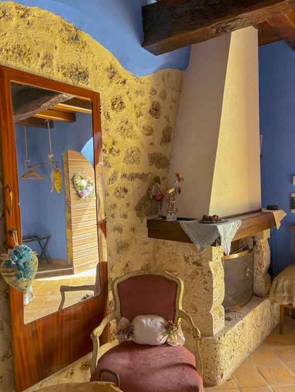 Posezení v ubytování Agriturismo Le Faeta