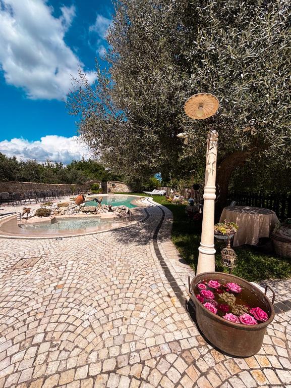Zahrada ubytování Agriturismo Le Faeta