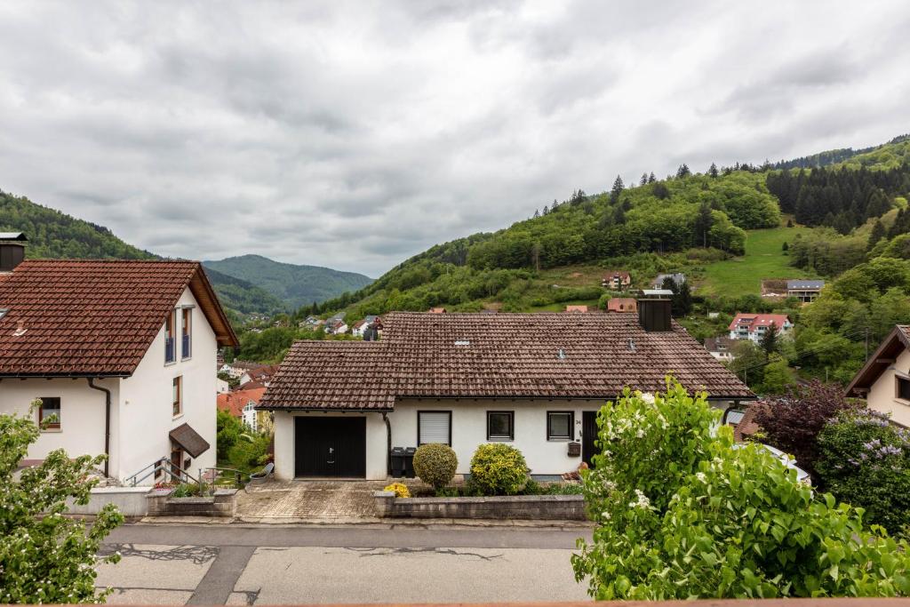 Nespecifikovaný výhled na hory nebo výhled na hory při pohledu z apartmánu
