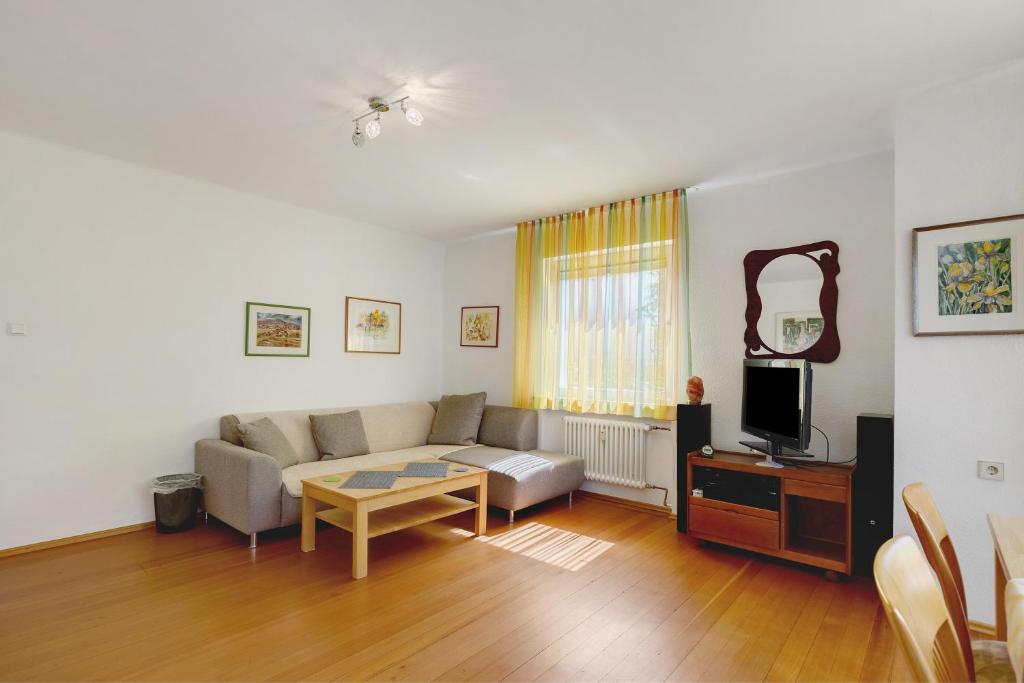 TV/Unterhaltungsangebot in der Unterkunft Ferienwohnung Kleeblatt