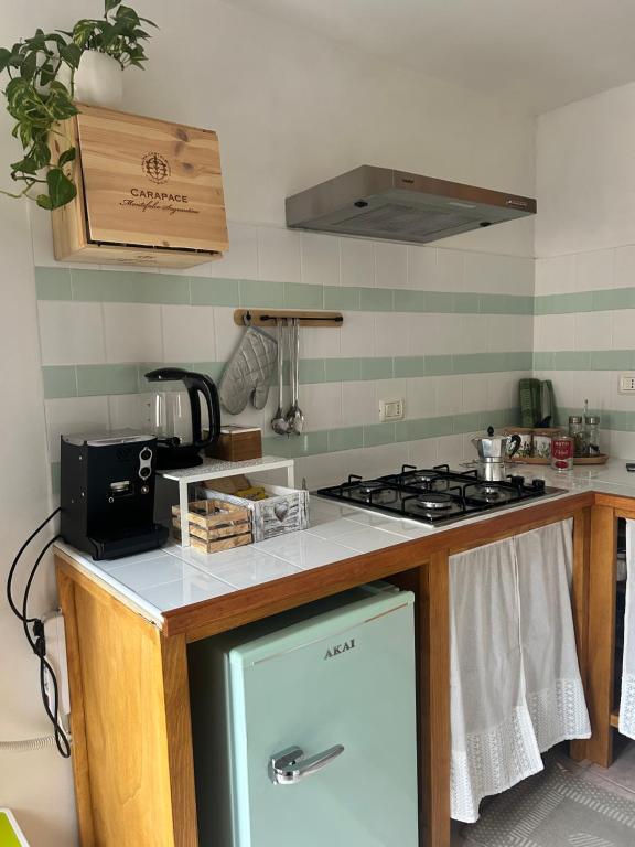 Kuchyň nebo kuchyňský kout v ubytování Casa Verde