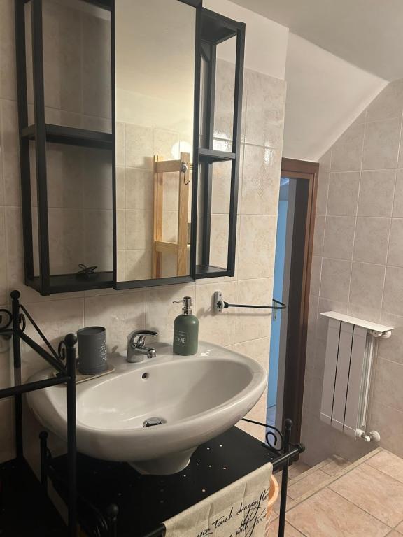Koupelna v ubytování Casa Verde