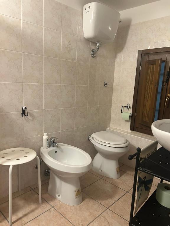 Koupelna v ubytování Casa Verde