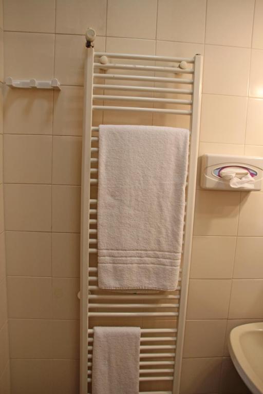 Kúpeľňa v ubytovaní Albergo Ristorante Leon d'Oro