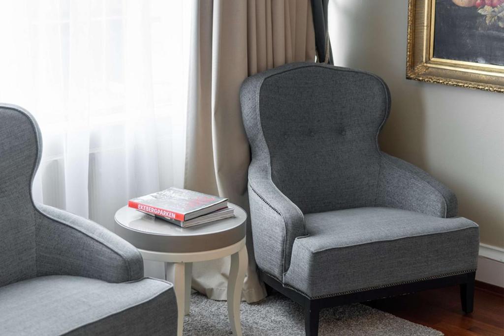 Posezení v ubytování Grand Hotel Oslo
