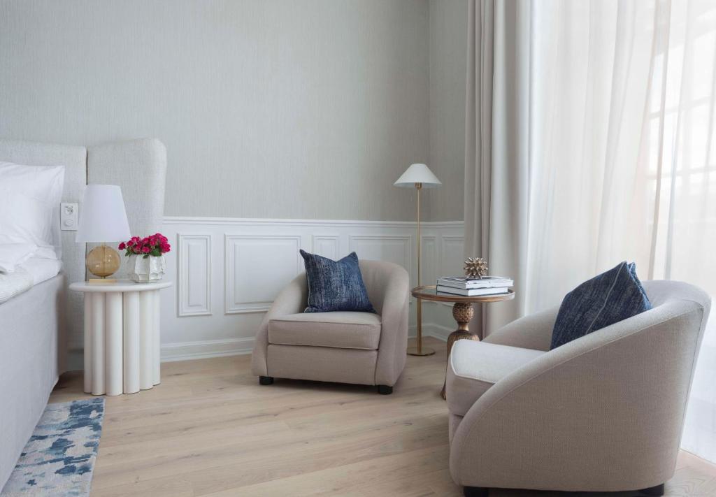 Posezení v ubytování Grand Hotel Oslo