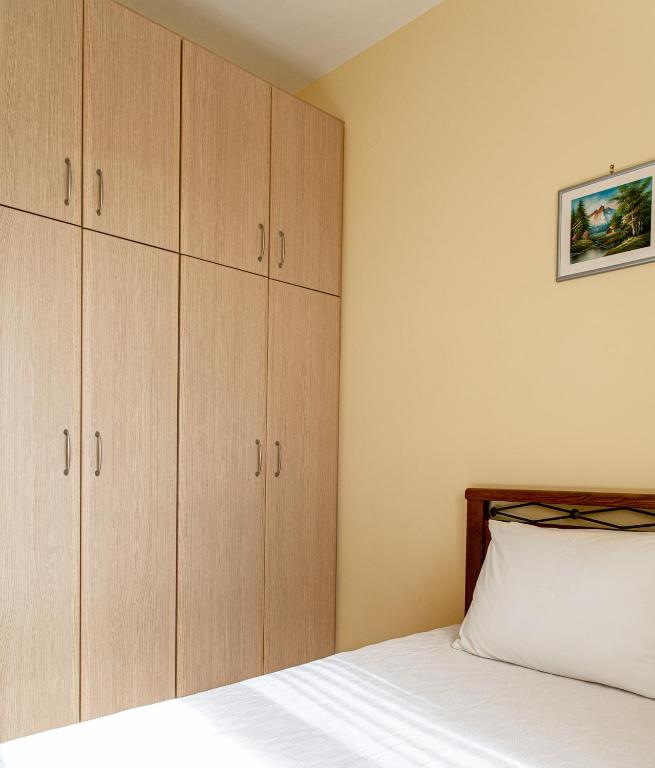 Postel nebo postele na pokoji v ubytování Ionian Mare