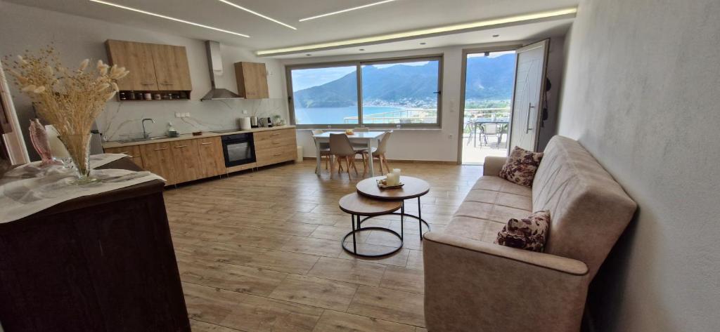 Kuchyň nebo kuchyňský kout v ubytování House View