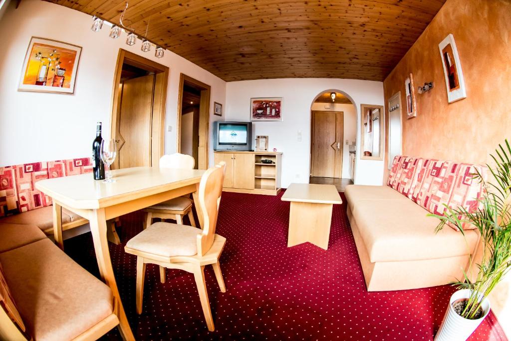 Posezení v ubytování Haus Gerda