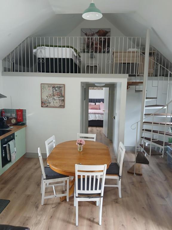 Kuchyň nebo kuchyňský kout v ubytování St Kevins Cottage