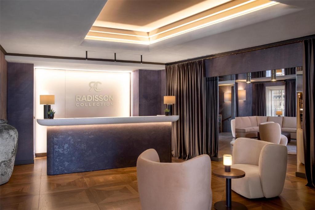 Posezení v ubytování Radisson Collection Astorija Hotel, Vilnius