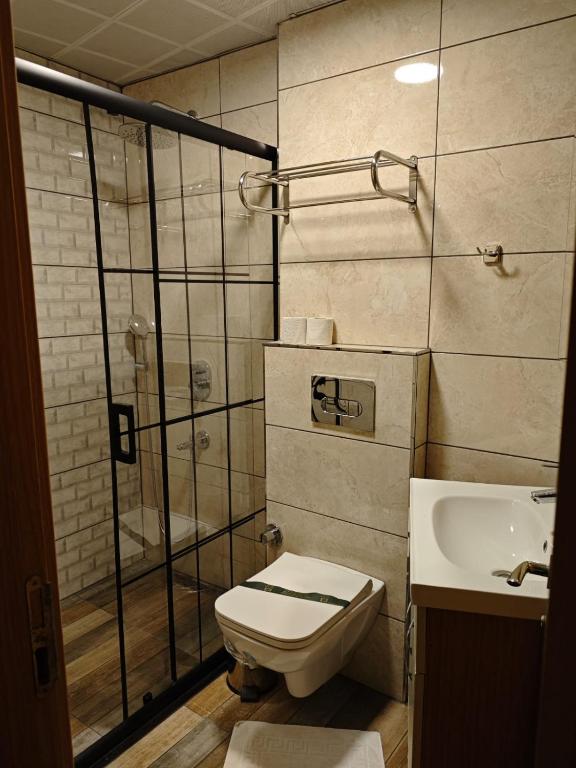 A bathroom at Hotel Devman