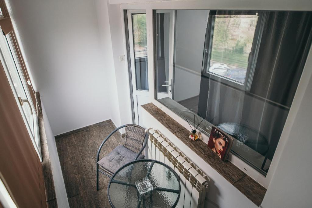 Balkón alebo terasa v ubytovaní Insomnia Studio