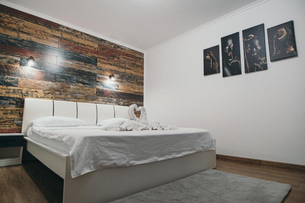 Posteľ alebo postele v izbe v ubytovaní Insomnia Studio