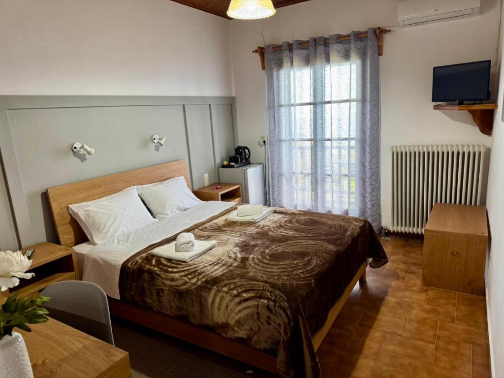 Postel nebo postele na pokoji v ubytování Villa Horizon