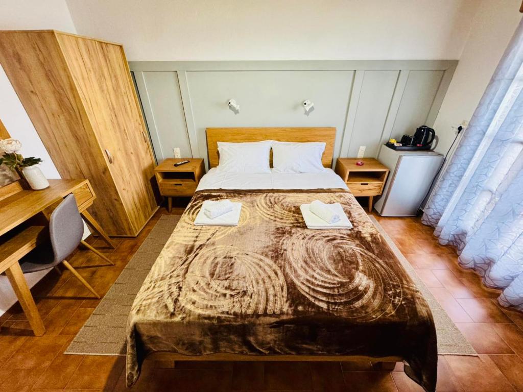 Postel nebo postele na pokoji v ubytování Villa Horizon