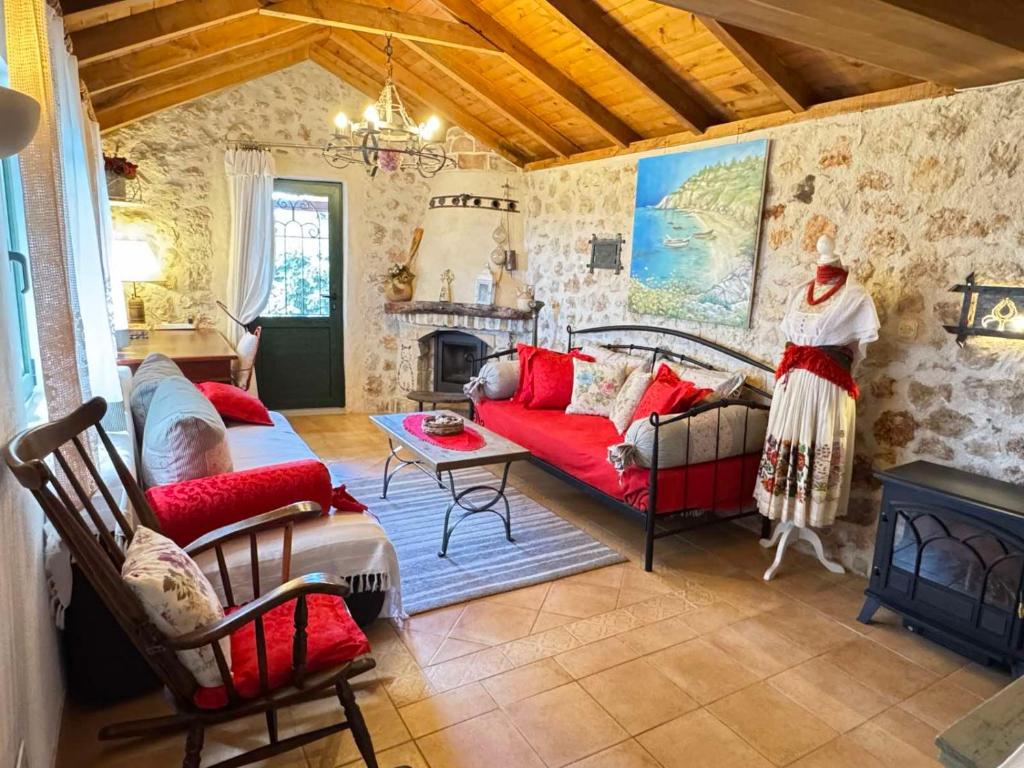 Kuchyň nebo kuchyňský kout v ubytování House Dobrila