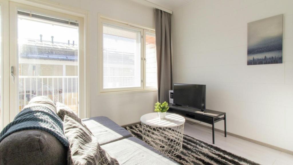 Et tv og/eller underholdning på Convenient Apartment for 4 with Sauna