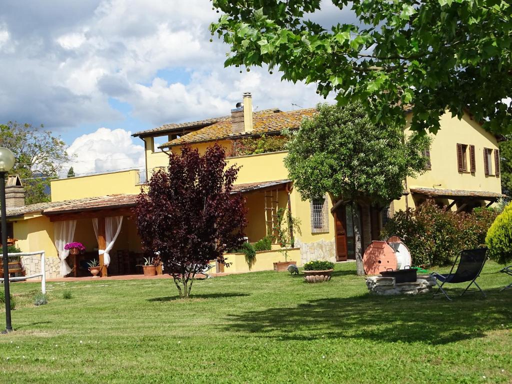 Vonkajšia záhrada v ubytovaní La Vecchia Stalla B&B