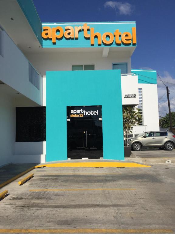 Budova, kde se aparthotel nachází