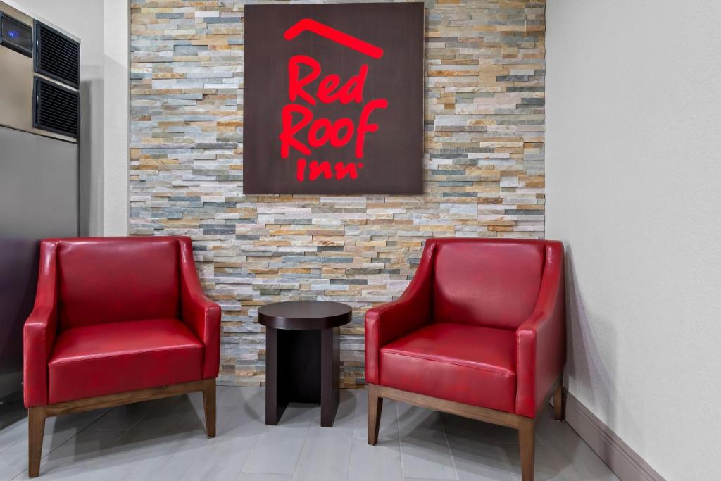 Posezení v ubytování Red Roof Inn Del Rio