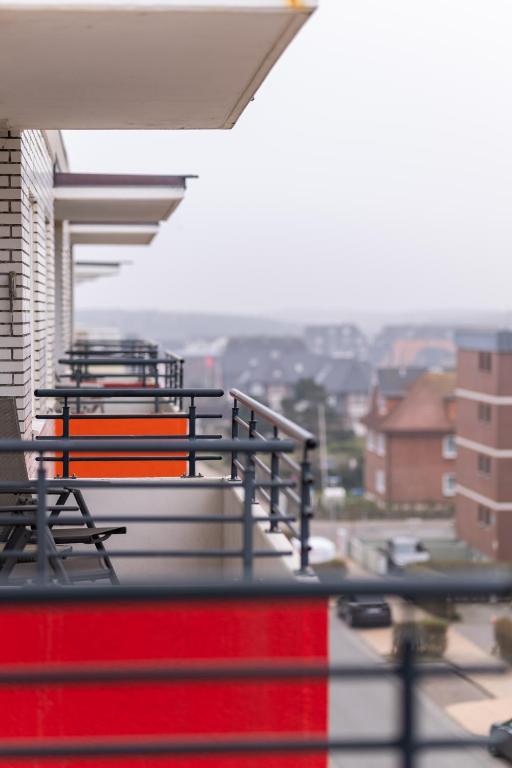 Balkón nebo terasa v ubytování Hotel Dünenburg
