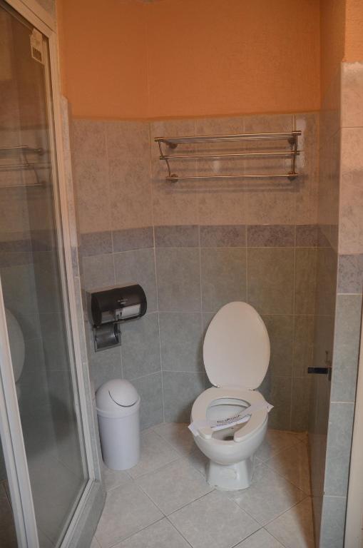 Koupelna v ubytování Hotel Express Alejandría