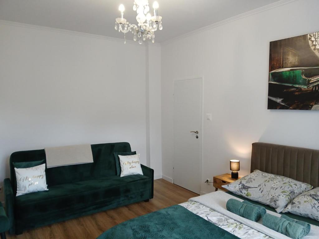 Posezení v ubytování APARTAMENT NAD SANEM