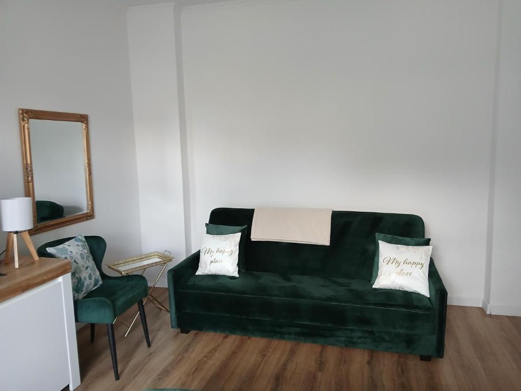 Posezení v ubytování APARTAMENT NAD SANEM