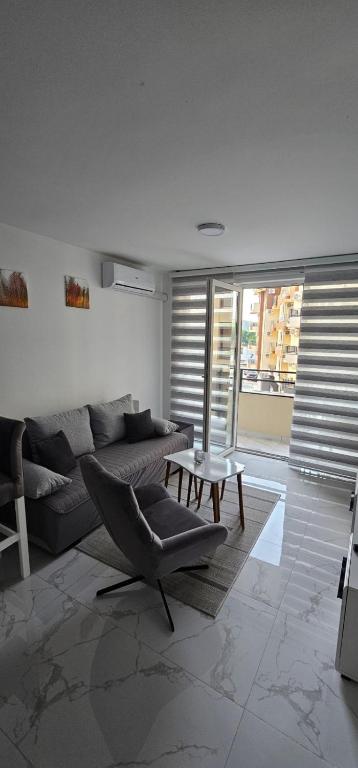 Posezení v ubytování Apartman Stefan Tomić-Srebrno jezero