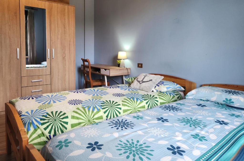Posteľ alebo postele v izbe v ubytovaní Rocca View Apartment