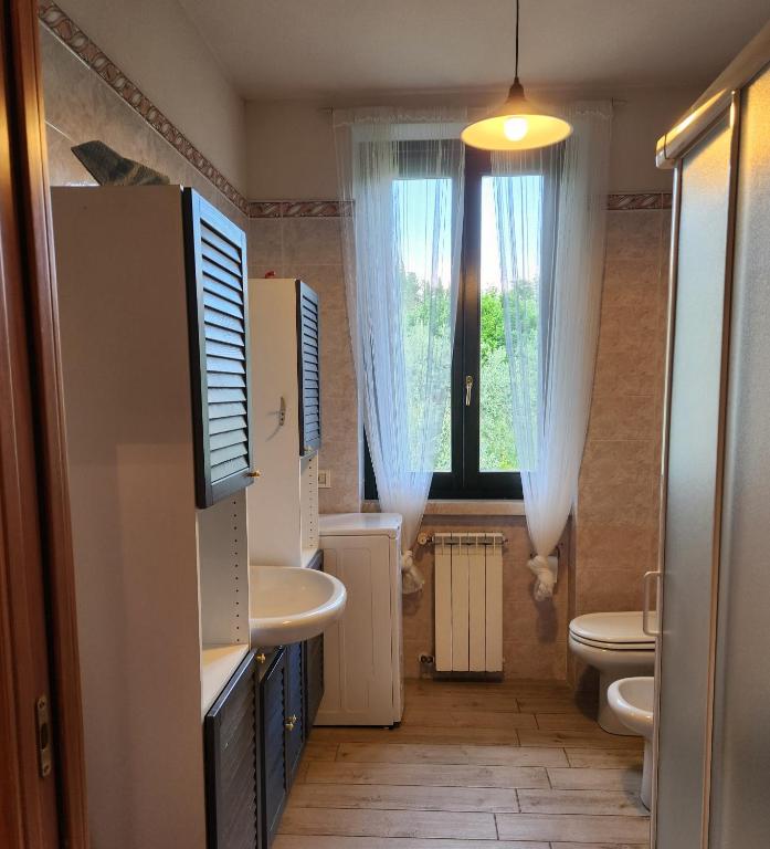 Kúpeľňa v ubytovaní Rocca View Apartment