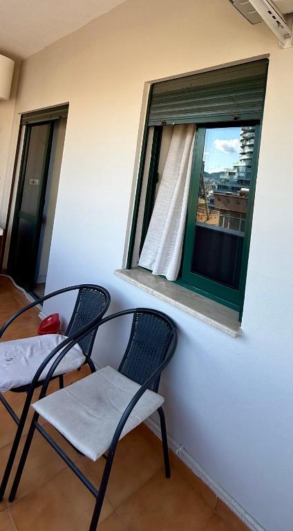 Istumisnurk majutusasutuses Rooms Dionis