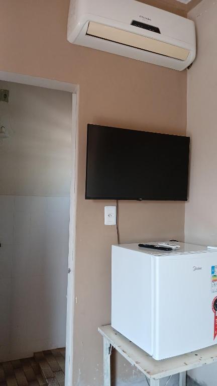 TV a/nebo společenská místnost v ubytování Hotel DüNIL