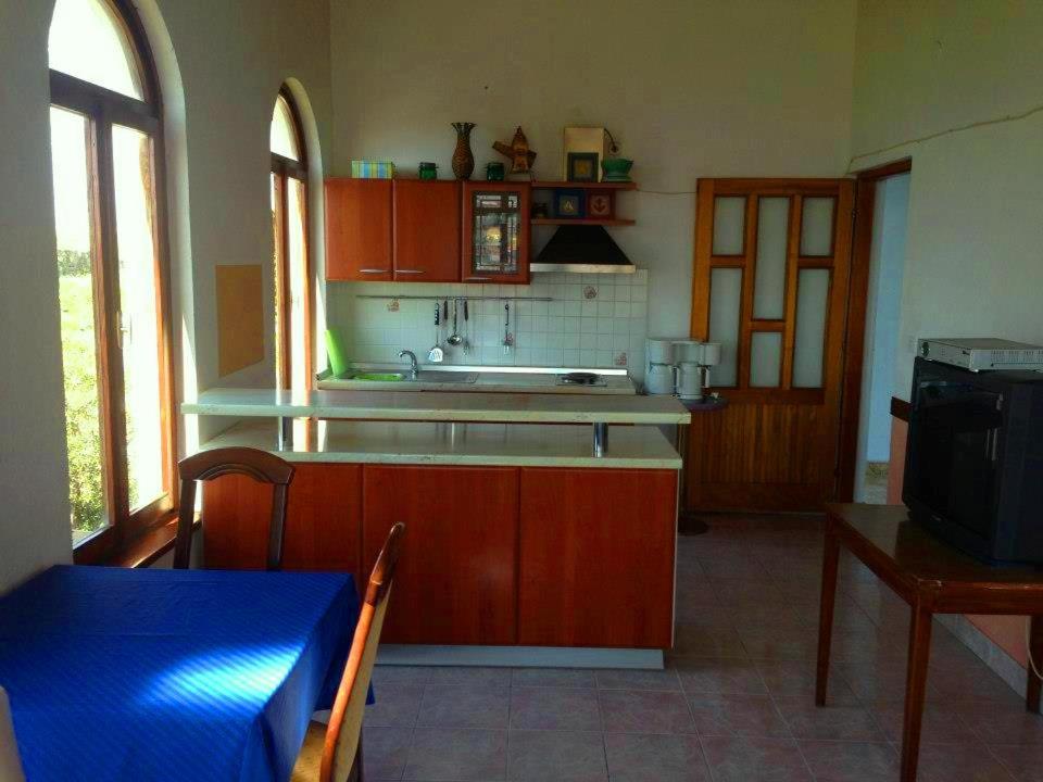 Kuchyň nebo kuchyňský kout v ubytování House Elka