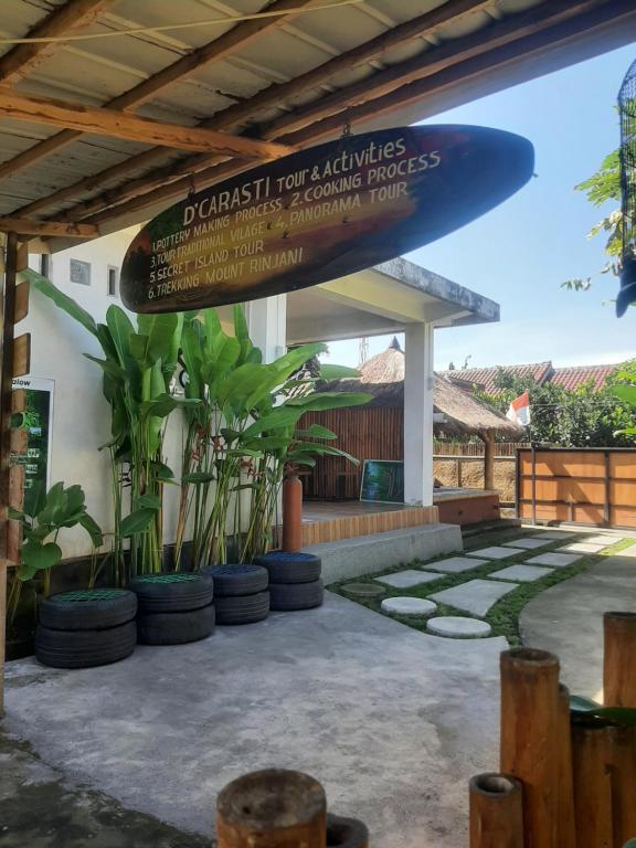 Zahrada ubytování D' Carasti Bungalow