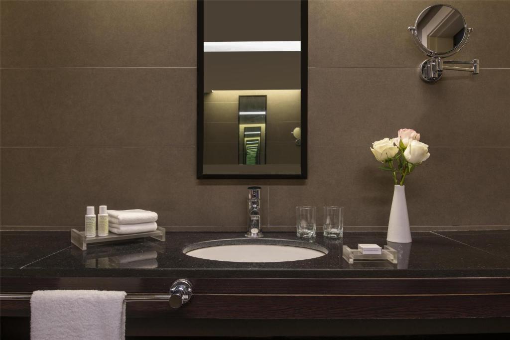 Koupelna v ubytování Bristoria Hotel Erbil