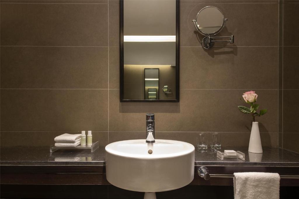Koupelna v ubytování Bristoria Hotel Erbil