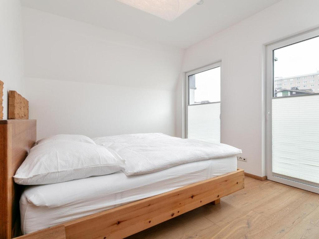 Postel nebo postele na pokoji v ubytování Panorama Loft