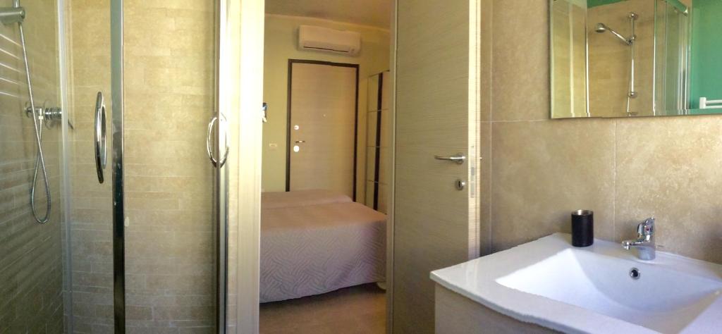 Koupelna v ubytování Guest House Roma Express