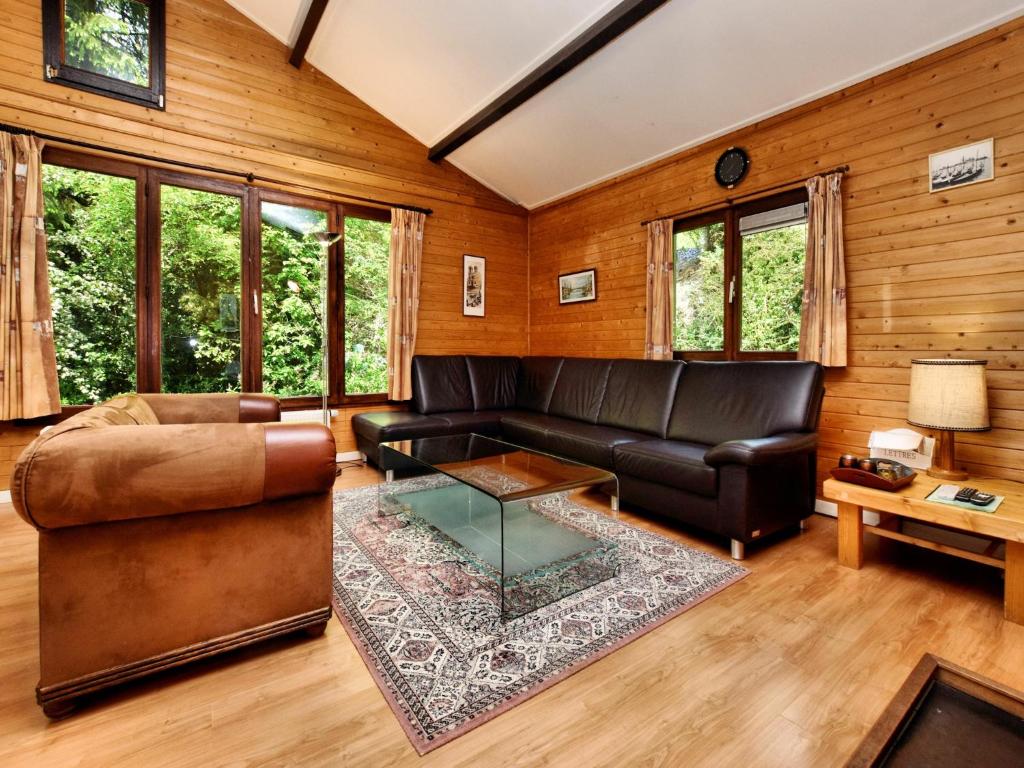 Posezení v ubytování Chalet in Manhay for 9 Person