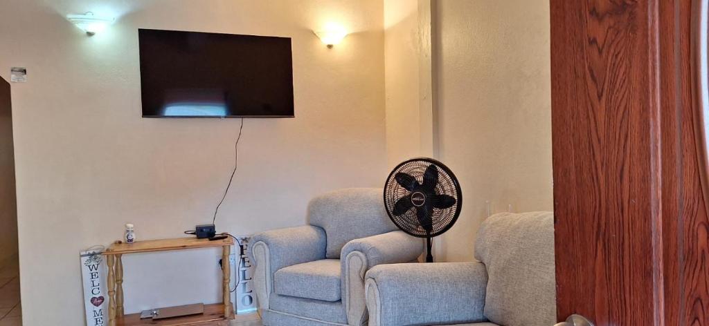 TV a/nebo společenská místnost v ubytování Sleeping Bueaty
