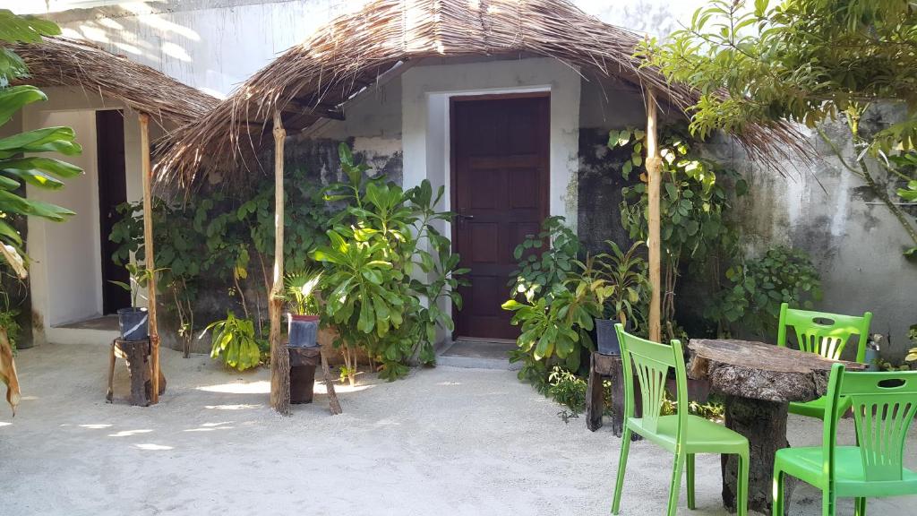 Zahrada ubytování Maafushi View